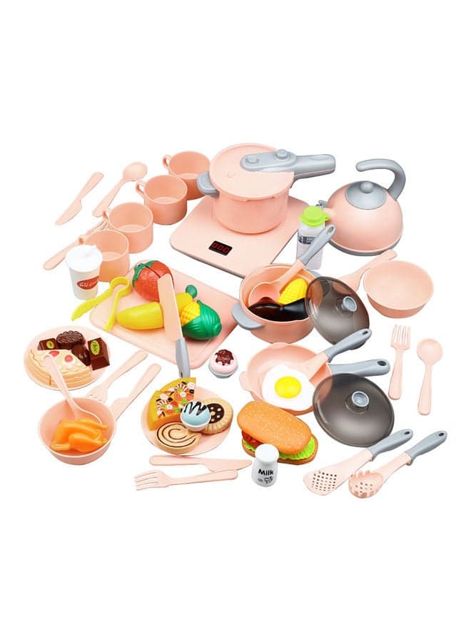 54-Piece Simulation Cooking Kitchen Set