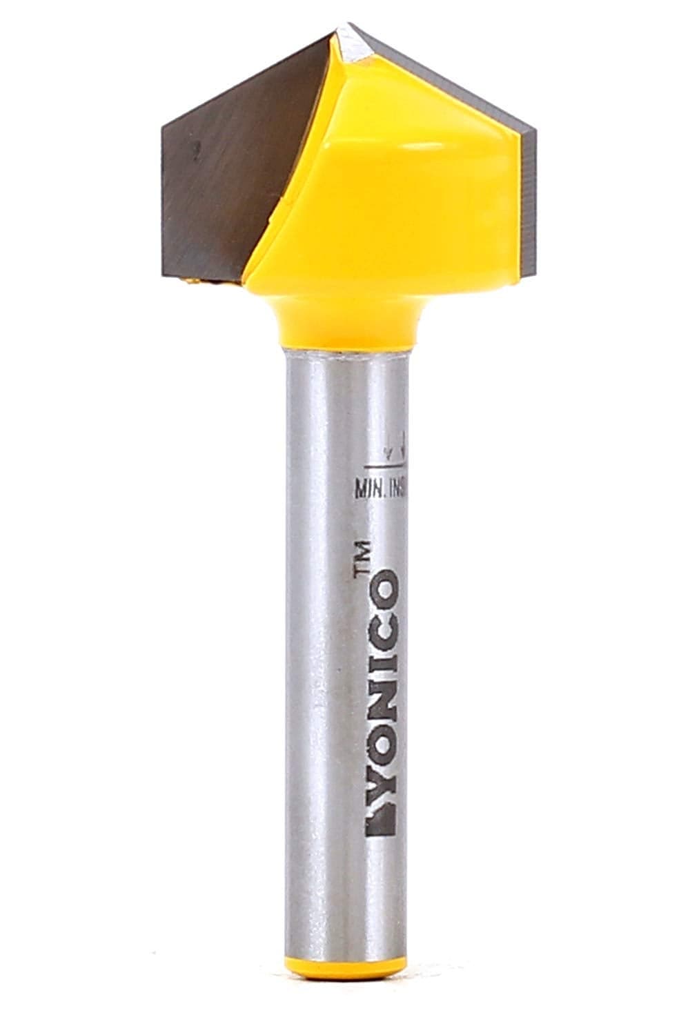 YONICO V Groove Router Bit 120 Degree X 3/4-Inch Diameter 1/4-Inch Shank 14997q