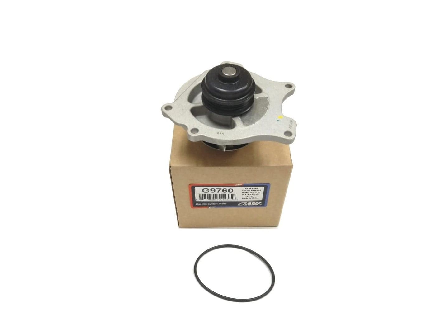 OAW G9760 Engine Water Pump for GM 46LV8 Northstar L37 LD8 on 2006 2007 2008 2009 2010 2011 Buick Lucerne Cadillac DTS Replace OE 12583033