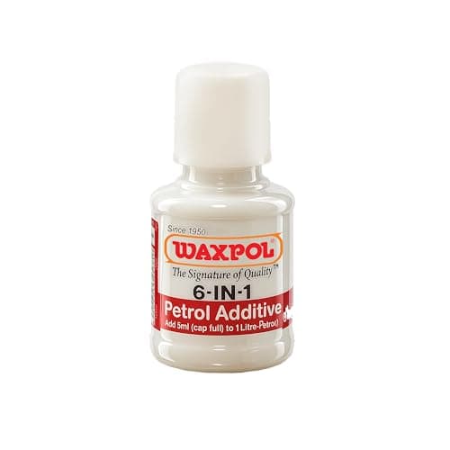 Waxpol Petrol Additive 6 In 1 (Set of 12) (5 ml Cap full for 1 Litre Petrol) For All Petrol Engines