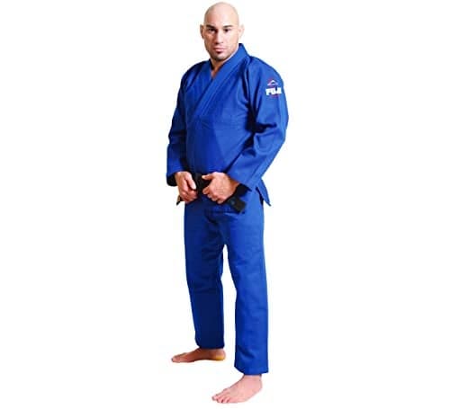 FUJI All-Around Brazilian Style Jiu Jitsu Uniform, Blue, Size A3