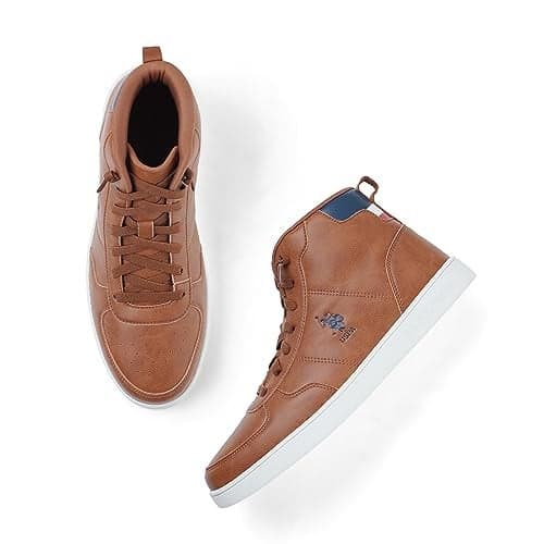 U.S. POLO ASSN. Mens ARRICK 2.0 Tan Sneaker - 6 UK (2FD23369K06)