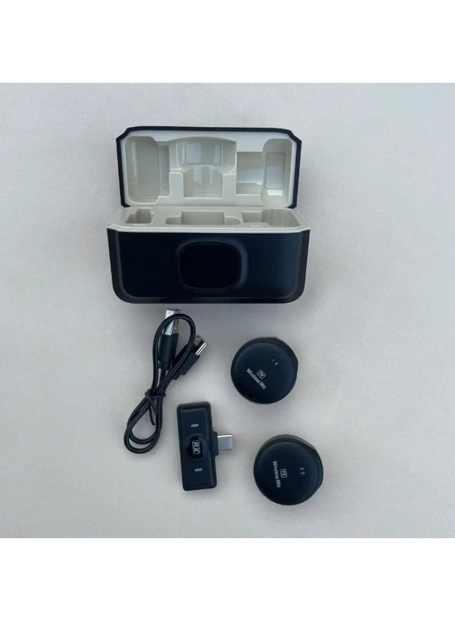 Q8 Magnetic Wireless Microphone for Smartphones and PCs