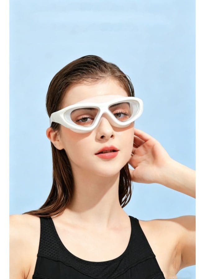 High Definition Waterproof and Anti Fog Swimming Goggles for Both Men and Women, Non Restrictive Goggles for Eye Protection