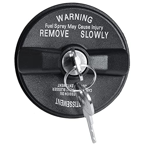 Locking Gas Cap Lock Fuel Tank CapCompatible with Chrysler Dodge Jeep Ram Challenger Grand Caravan Ram 1500 Cherokee Wrangler TJ LJ JK JKU JL JLU JTReplace 05278655AB 05278655AB 5278655AB