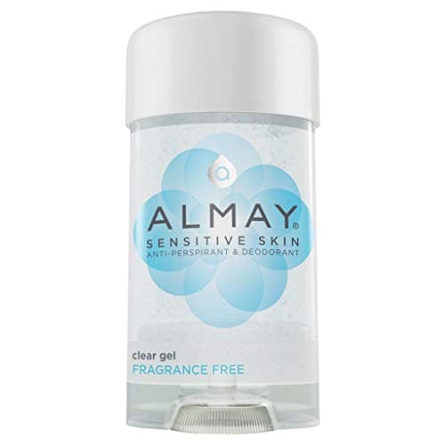 Almay Deodorant for Women Gel Antiperspirant Hypoallergenic Dermatologist Tested for Sensitive Skin Fragrance Free 225 Oz