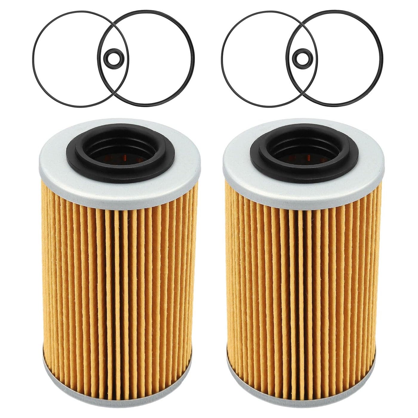 SOLLON 420956741 Oil Filter ORing Kit for SeaDoo GTI GTS Se GTR GTX RXP RXT RXPX RXTX 130 185 215 255 Engine Motor Jet Boat Replace KN556 711956741 2Pack