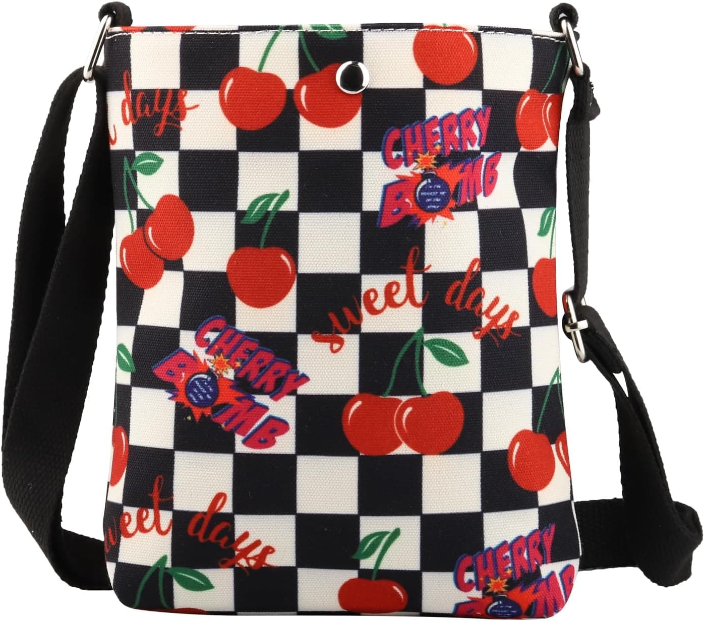MBMSO Cherry Crossbody Bag Cherry Print Small Crossbody Purse