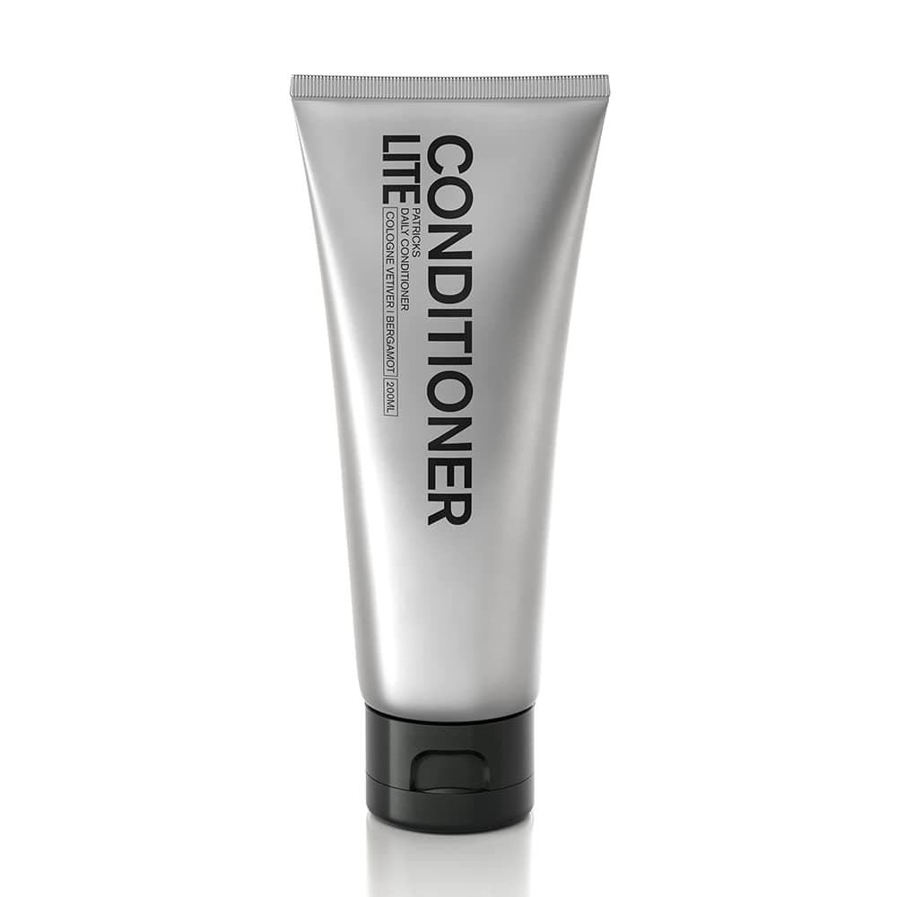 PATRICKS CD Lite Conditioner Notes of Vetiver Bergamot Smooth Nourish Hair High Performance Grooming for Men 200ml
