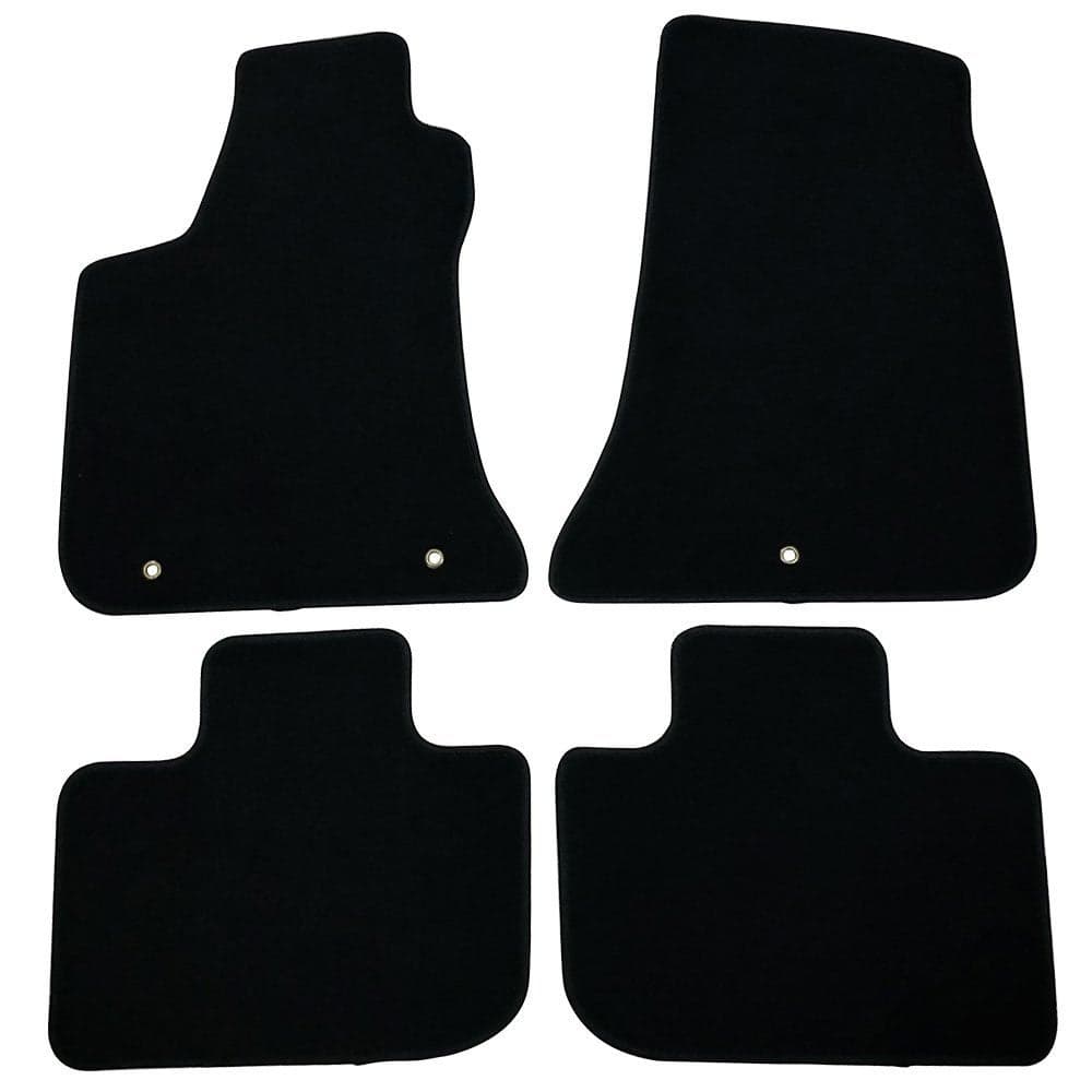 Floor Mats Compatible with 20112023 Dodge Charger Chrysler 300 RWD 4 PCS Black Nylon Front Carpets Flooring Protection Interior by IKON MOTORSPORTS 2012 2013 2014 2015 2016