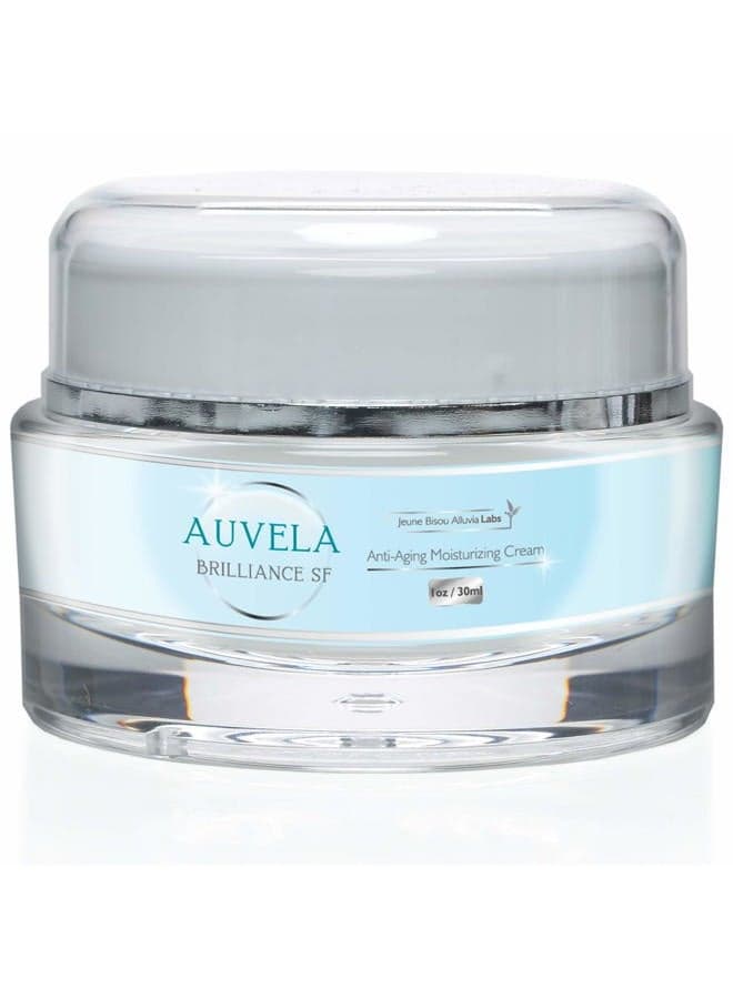 Auvela Creme - Auvela Brilliance SF - Anti Aging & Ageless Anti Wrinkle Cream - Moisturize & Protect Your Skin From Appearing Aged and Wrinkled - Auvela Brilliance SF Cream