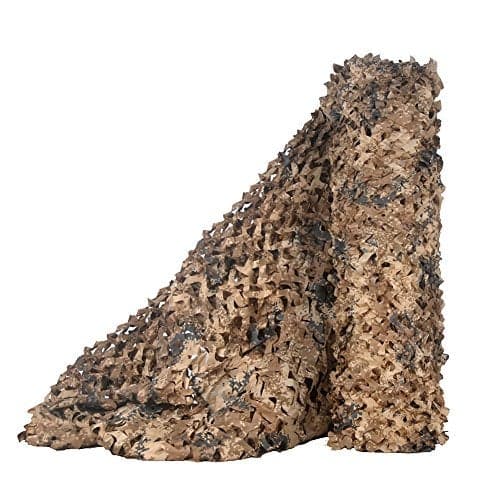 LOOGU Camo Netting Camouflage Net Blinds Great for Sunshade Camping Shooting Hunting