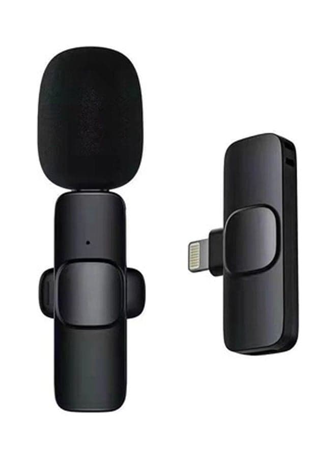 IOS Adapter Wireless Lavalier Microphone PSWZ025 Black
