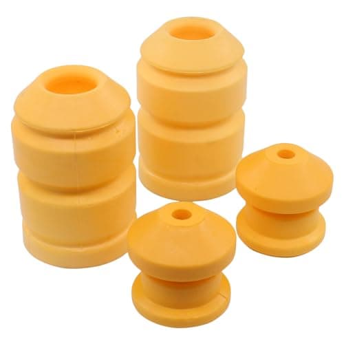 MOTOKU Front Rear Suspension Shock Bump Stops Kit for Hummer H3 H3T 2006 2007 2008 2009 2010 Control Arm Bumpers and Control Rear Axle Bumpers