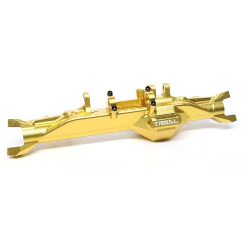 TREAL Aluminum 7075 Front Axle Housing CNC Billet Machined Upgrades for Vanquish Products H10 OpticGold