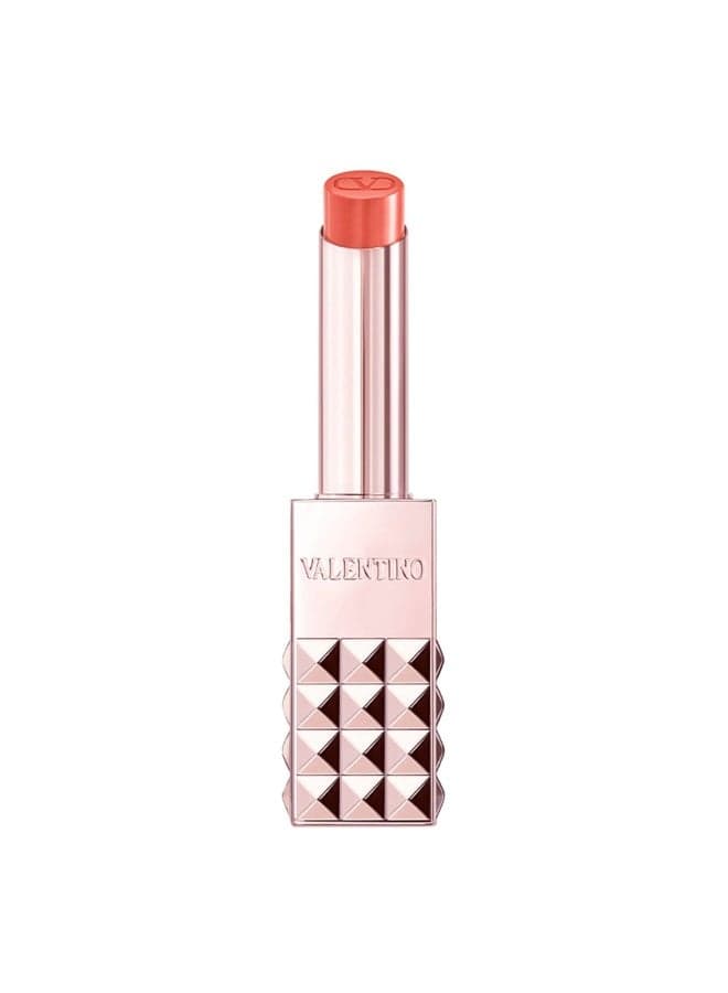 VALENTINO MAKE UP Spike Valentino Dew Shine Lipstick 1.9g – 136A Opalmirage Hydrating High-Shine Lip Color with Dewy Finish