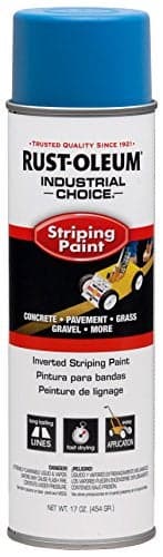 Rust-Oleum 263446 Industrial Choice Inverted Striping 18 oz Spray Paint, Dark Blue/Blue