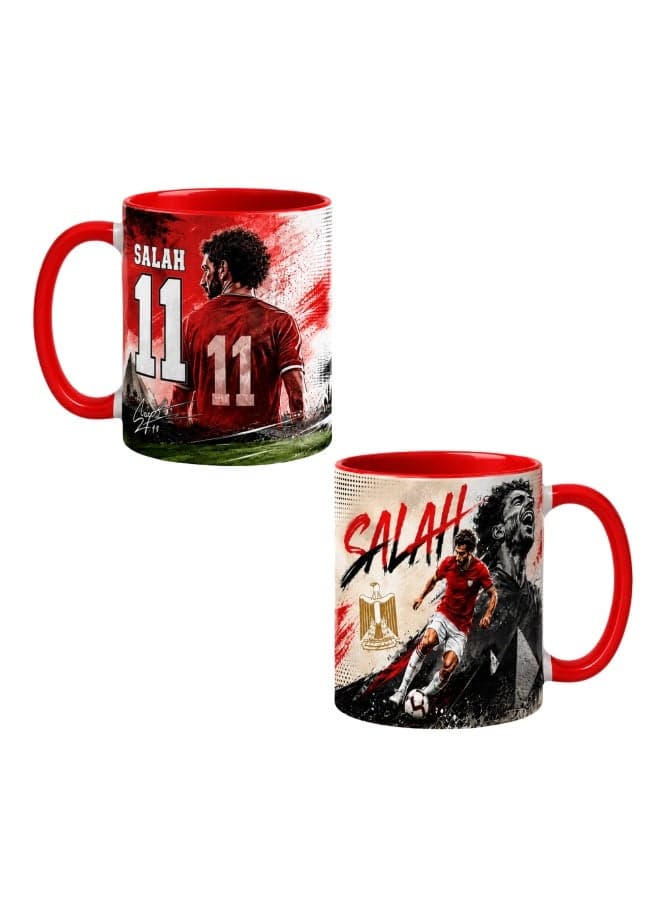 Egypt Football Mug | 11 Oz Ceramic Cup | Soccer Theme | Home Office Use