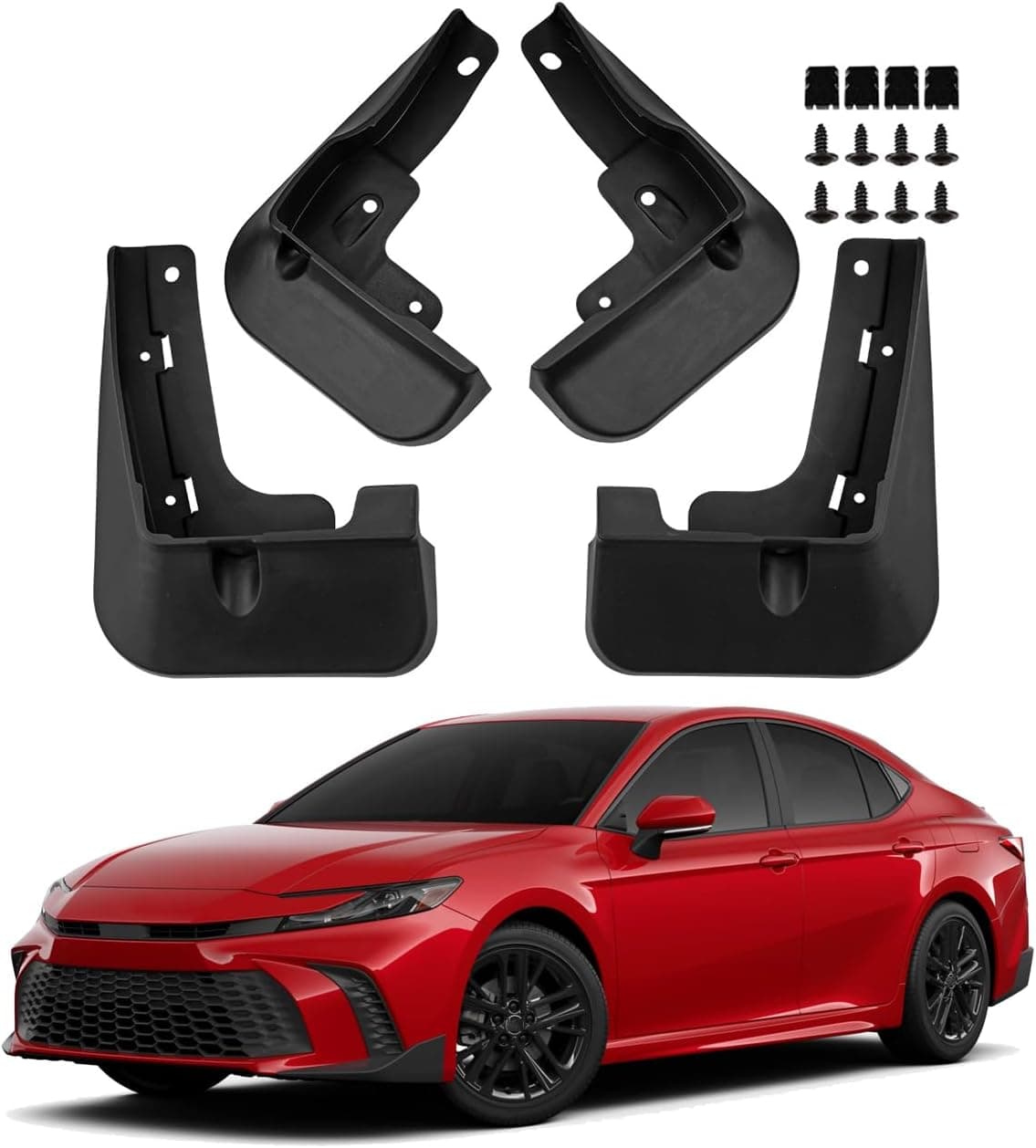 Car Mud Splash Guards Mud Flaps Fender Kit for Toyota Camry SE XSE 2025 - 4-PC Set