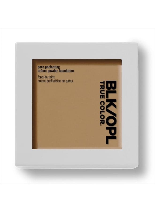 BLK/OPL TRUE COLOR Pore Perfecting Powder Foundation SPF 15, Rich Caramel — enriched with Vitamins C & E, cruelty-free