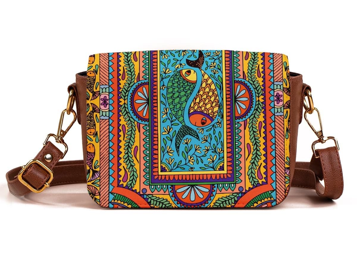 Kalankit Sling Bags for Women | Premium Vegan Leather Sling Bag for Woman with Adjustable Strap | Lightweight Everyday Shoulder Bag & Birthday, Valentine Gift for Her