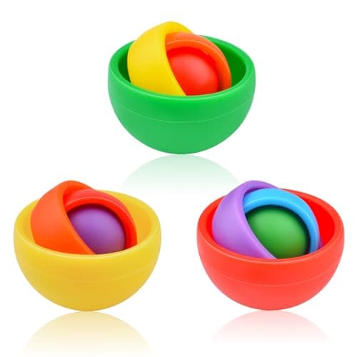 Fidget Toys for Kids Fidget Spinner Adults 3PC Gifts for Boys Girls Teens ADHD Autism Stress Relief Quiet Finger Toys Classroom