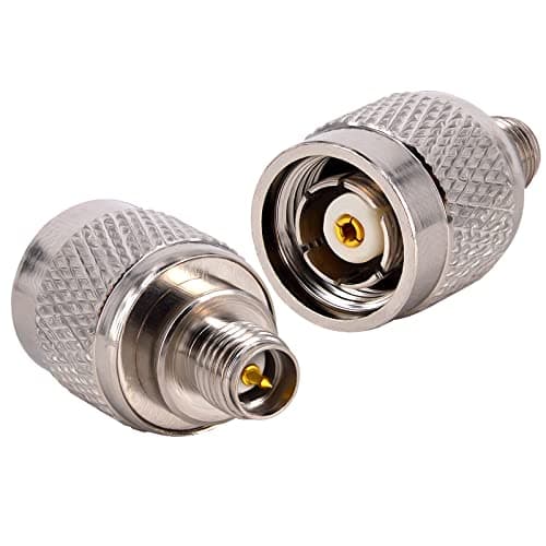 YOTENKO RP TNC Male to RP SMA Female RF Coax Adapter Connector for WRT54 Linksys WiFi Router Extender Pack of 2