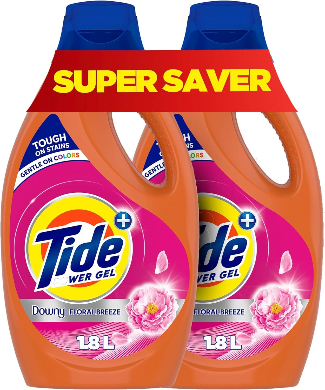 Tide Floral Breeze Laundry Detergent Power Gel (2X1.8L) Dual Pack 3.6 L