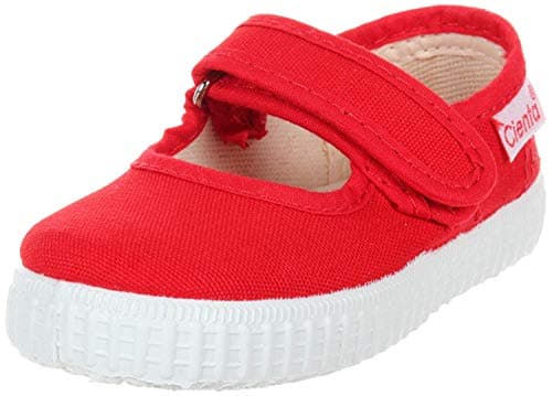 Cienta girls 56000 - K Mary Jane Flat, Red, 5 Toddler US