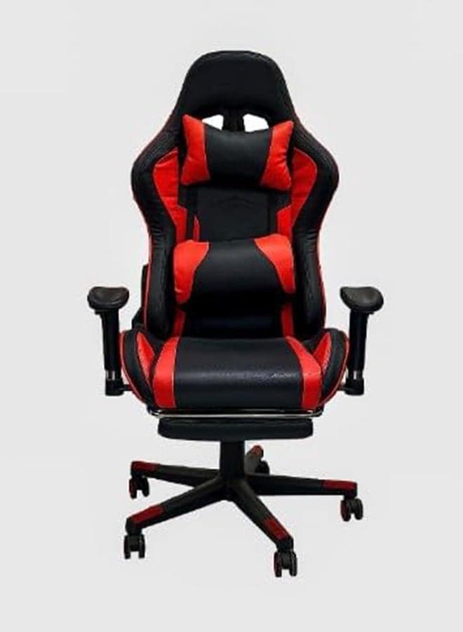 (Maf-8189)-Aerodynamic Racing Chairs E-Sports Revolving Chair, Red And Black, High Back Gaming Computers Chair With Removable Height, Headrest And Back Suppor