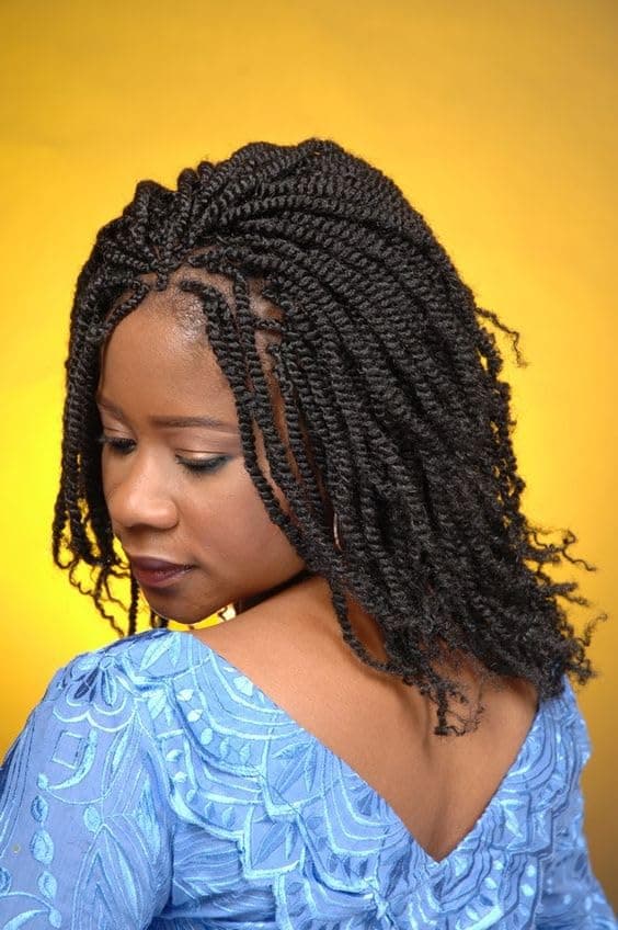 ZRQ 8 Inch 9 Pcs Micro Twist Crochet Hair Bob Crochet Braids Pre looped Mini Passion Twist Mini Senegalese Twist Crochet Hair Prelooped Hair Micro Braids Crochet Hair Extensions