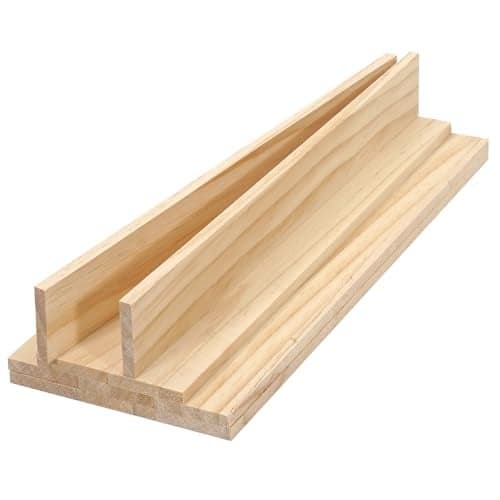 Wood Strips Slats Wooden Dowels for Crafts 14x 15 x 12 10 PCS Decorative Wood Trim Planks for Wall Square Wooden Sticks for Crafting Unfinished Pine Lumber Pieces for Woodworking Models Making