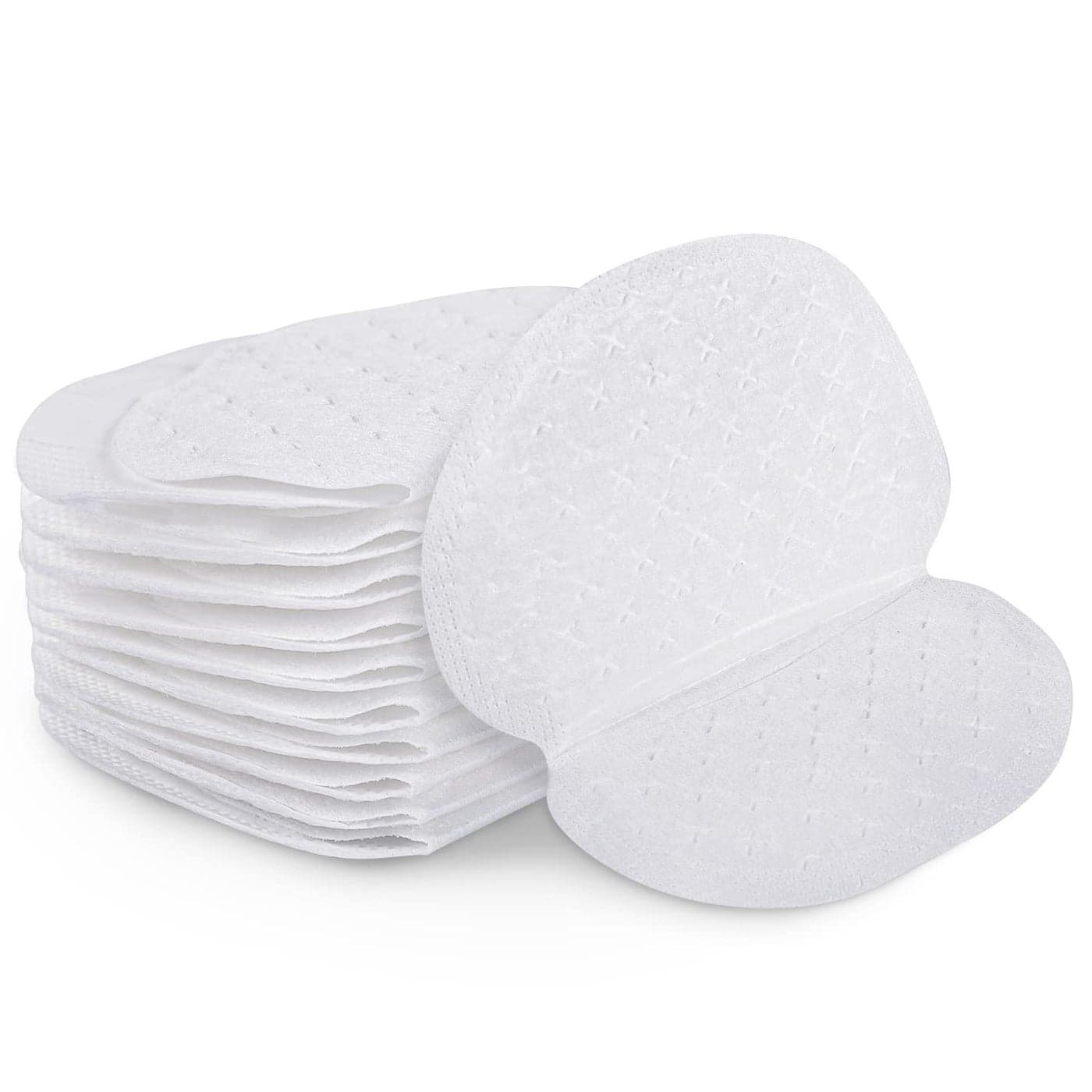50 Pcs Underarm Sweat Pads Armpit Sweat Pads for Women and Men Disposable Underarm Pads for Sweating Women Comfortable Unflavored Non Sweat Armpit Protection 51 354 inch 50