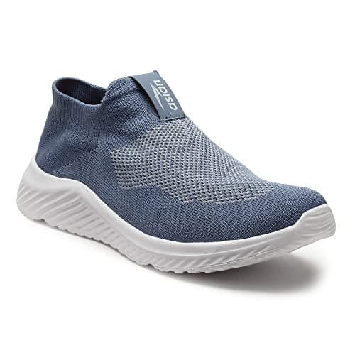ASIAN Moonwalk-01 Sports & Casual Shoes with Eva Sole Extra Jump Slip-on Shoes for Men & Boy's Slate Blue,UK 10