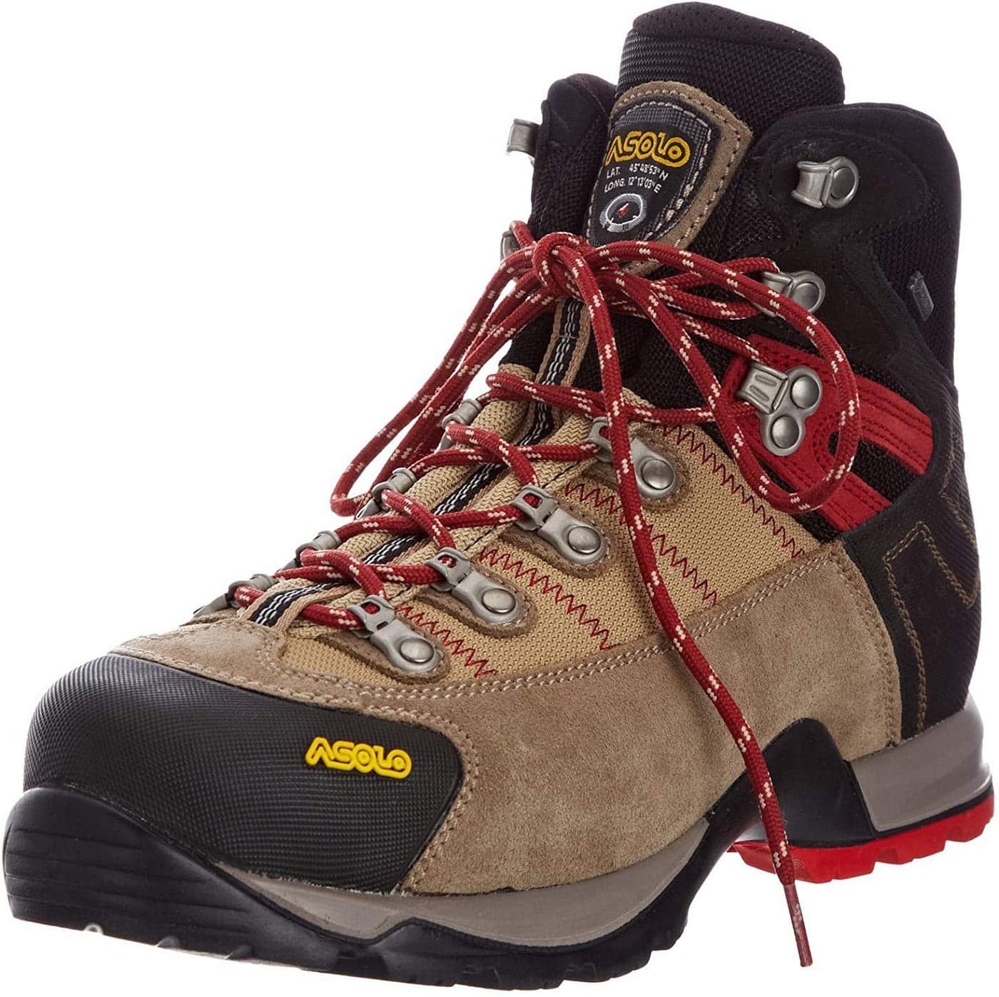 ASOLO Fugitive GTX Hiking Boot - Men's Wool/Black 11.5