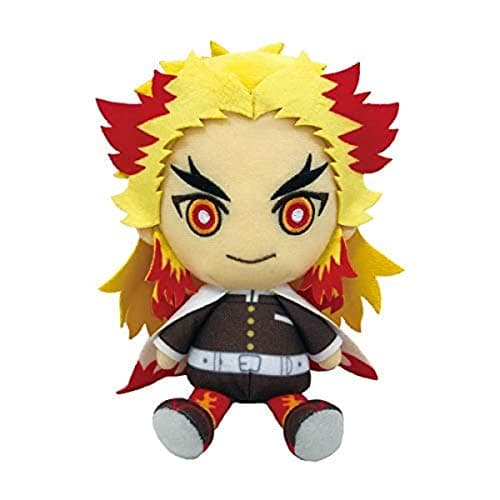 Bandai Demon Slayer Kimetsu no Yaiba Chibi Plush Kyojuro Rengoku