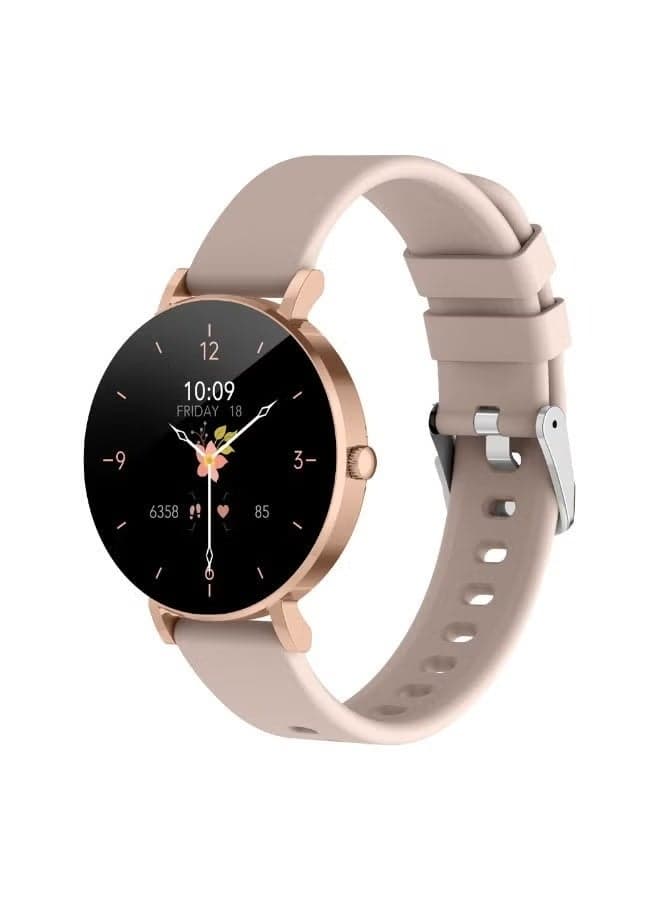 GLR3 Princess Smart Watch for Women | AMOLED HD Display, Bluetooth Calling Smartwatch, Fitness Tracker with Heart Rate Monitor, SpO2 Blood Oxygen Tracking, Women's Health Monitoring, Waterproof, Compatible with Android & iPhone