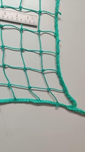AMZ Sports Nets Cricket Batting Practice Net Cage Regular Training Netting for Outdoor Backyard Ground Sports (10 * 70 Ft, 18 Ply)