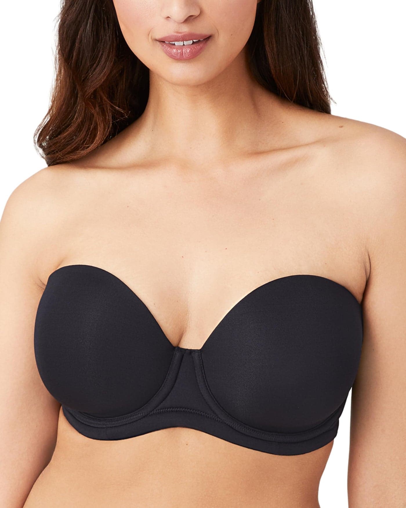 Wacoal womens Red Carpet Full Busted Strapless Convertible Bra, Black, 36H