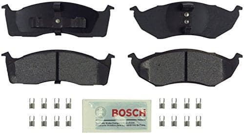 BOSCH BE591H Blue Ceramic Disc Brake Pad Set With Hardware Compatible With Select Chrysler 300M Concorde Prowler Town Country Dodge Caravan Intrepid Plymouth Prowler Voyager More FRONT
