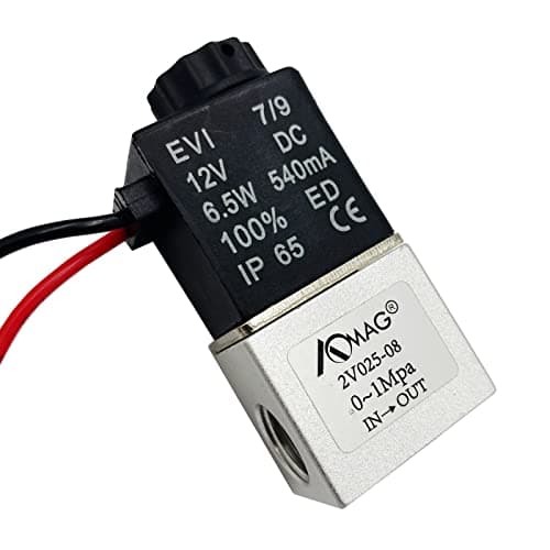 1/4inch DC 12V 2 Way Normally Closed Electric Solenoid Air Valve NPT