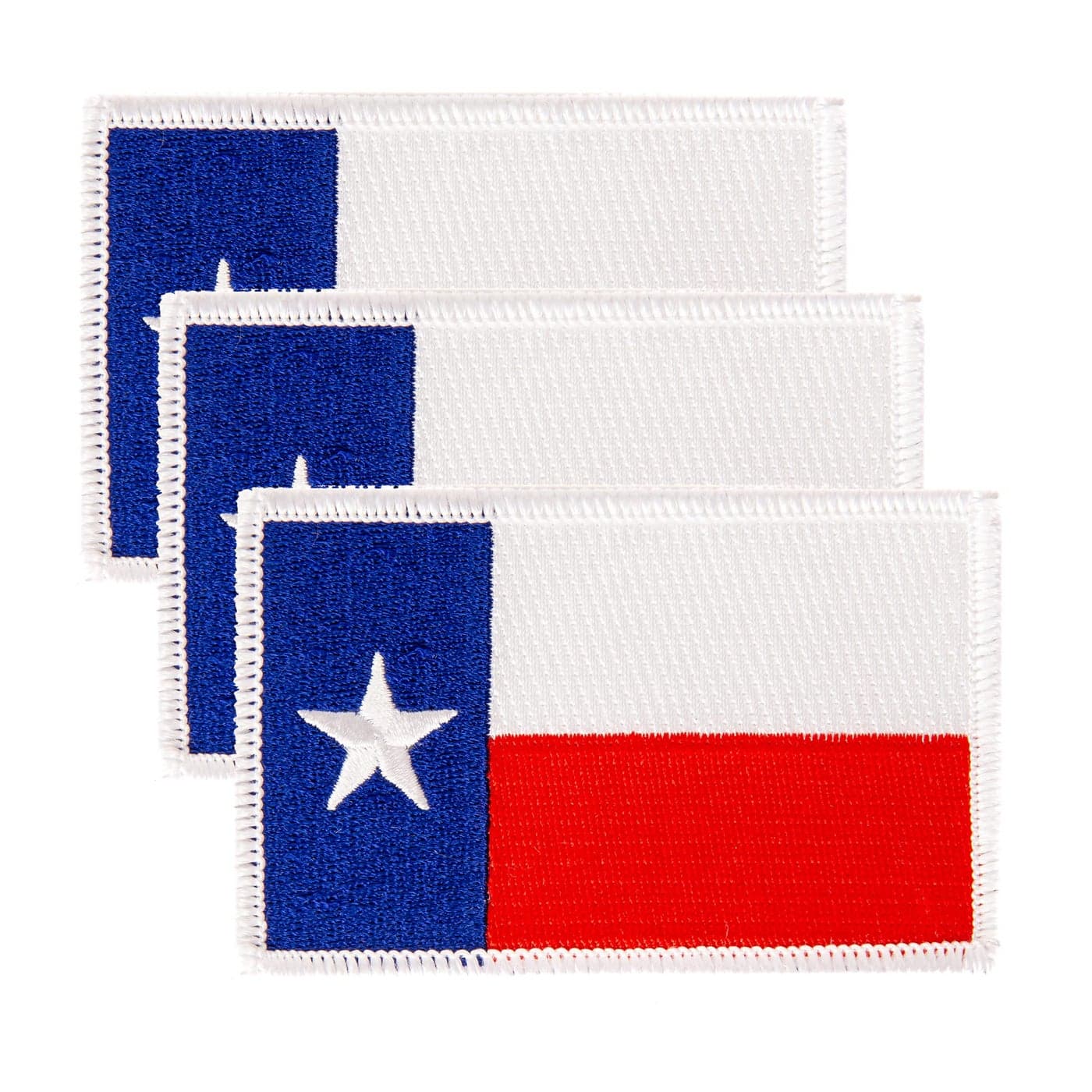 Desert Cactus Texas TX Flag Patch 35 x 225 Embroidered Iron OnSew On Applique for Blazers Jackets Backpacks Bags Hats Tactical Gear 3Pack Patch