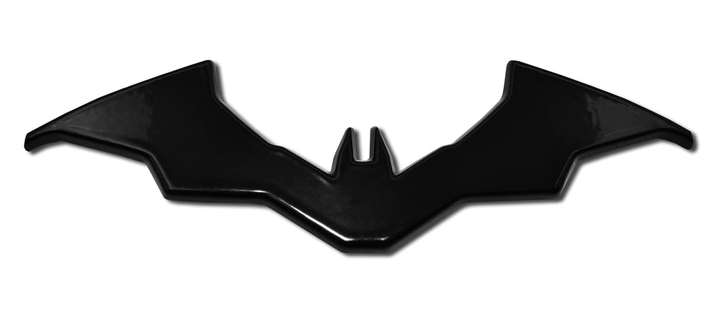 Elektroplate Officially Licensed DC Comics The Batman Movie All Metal Black Emblem for Cars Trucks and All Auto Universal Fit at 48 x 15 Weatherproof