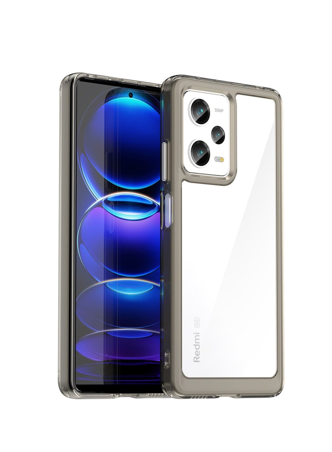 Case for Xiaomi POCO X5 Pro 5G, Ultra Thin Premium Hard PC Back Cover + Soft TPU Bumper Silicone Shock Resistant Protective Case Clear Scratch Resistant Case