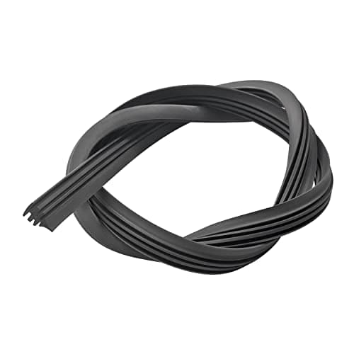 Wiper Blade Refill, Beigaon 28 inch Silicone Wiper Blade Refill for Replacement Windshield Wipers, (Strip Height: 11mm, Width: 6mm) Fit for Frameless Wiper Insert, DIY Cut to Size(Pack of 2)