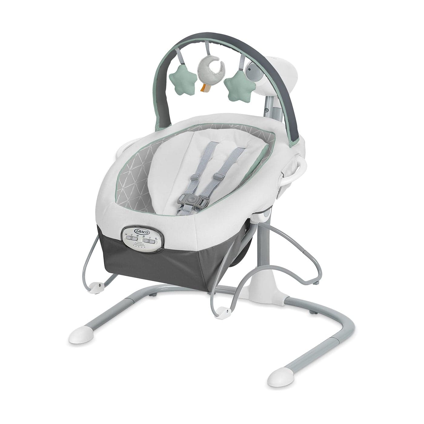 Graco Soothe n Sway LX Baby Swing with Portable Bouncer