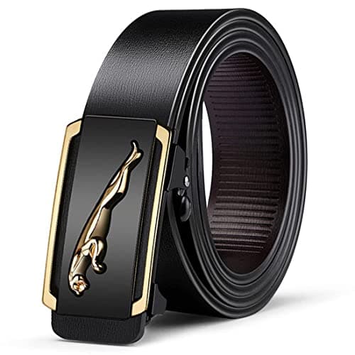 ZORO Vegan Leather Belt for Men | Black | Formal/Casual (36, BLACK G11)