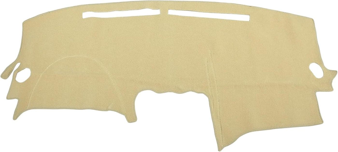 X AUTOHAUX Beige Polyester Non-Slip Dashboard Cover for Nissan Altima 2007-2012