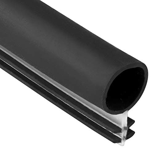 Window Weatherstrip Seal 5/16" Bulb Bubble Kerf Mount 4 Colors & 6 Length Options (100', Black)