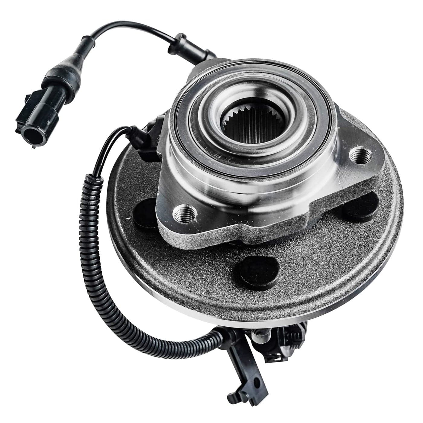 Detroit Axle Front Wheel Bearing Hub for Ford Explorer Mercury Mountaineer 20062010 Replacement 2007 2008 2009 Explorer Mountaineer 5 Lugs Wheel Bearing and Hub Assembly